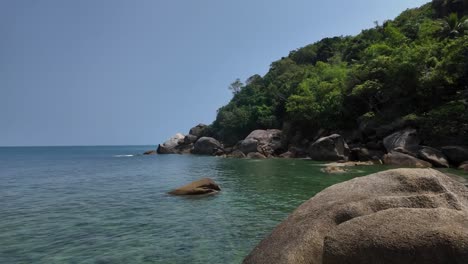 Serene-Ko-Samui-Coastal-Vista,-Thailand