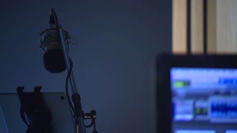 music recording studio setup with pro tools