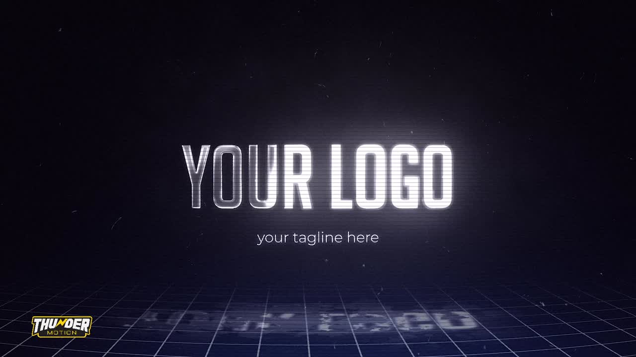 Cybernetisk glød-logoafsløring