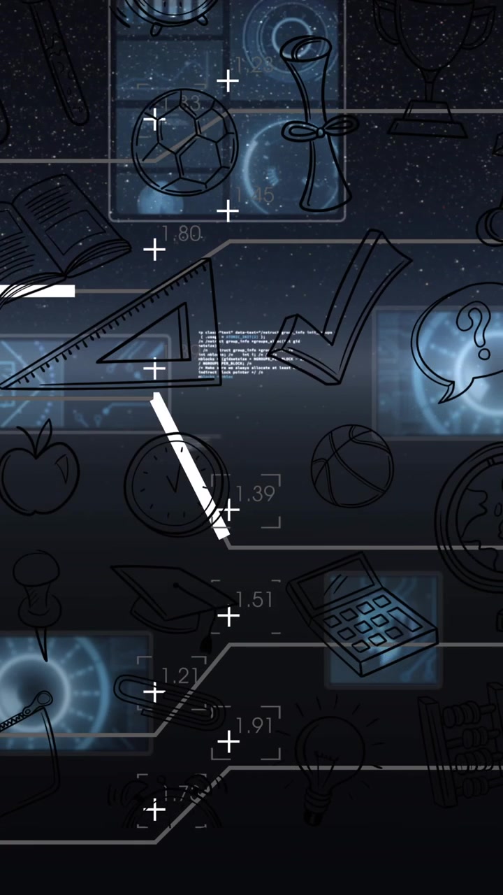 Animation of scopes and data processing over computer circuit board