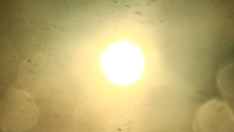 color amarillo resumen del sol vídeo de lapso de tiempo
