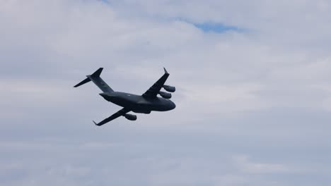 aircraft executing various flight patterns in the sky