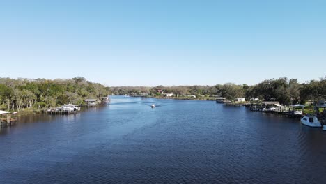 casas de riverview, florida en el río alafia.