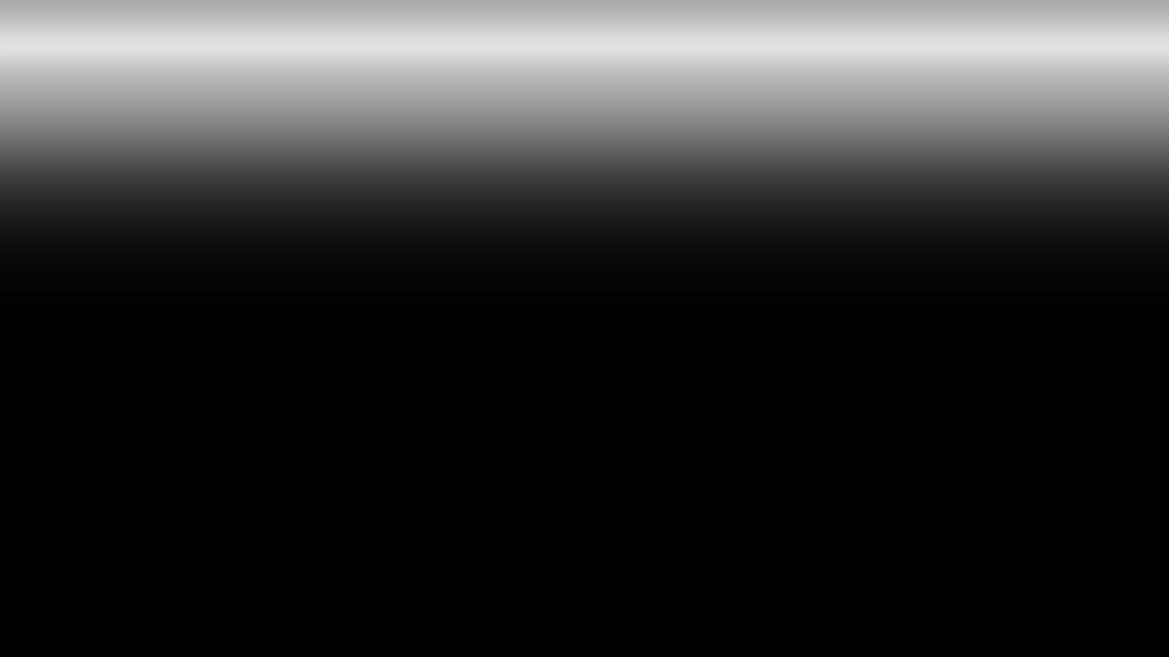 A luminous white abstract hum bar moves up and down horizontally across the screen on a black background in a seamless loop