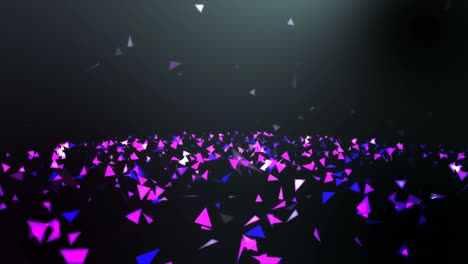 abstract particles space