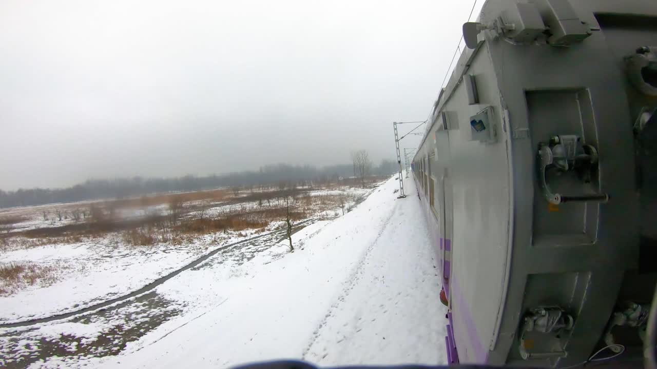 Indian Railway Journey with Snowfall in Kashmir Valley, srinagar, badgam, banihal, anantnag railway station