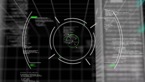 Animation-of-data-processing-over-computer-servers