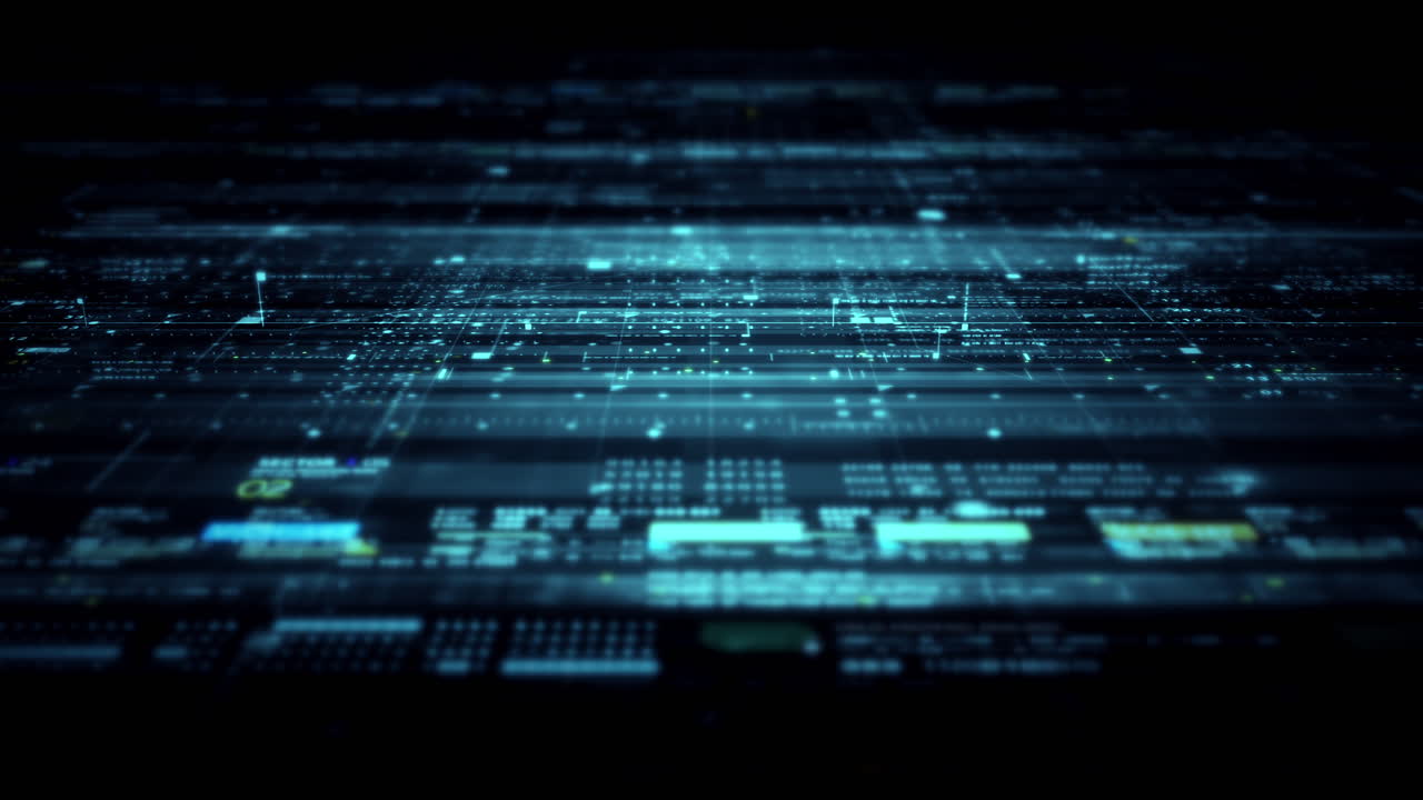 Data matrix background simulation with cutting-edge digital environment with a dynamic and immersive display of interconnected data matrix information networks systems