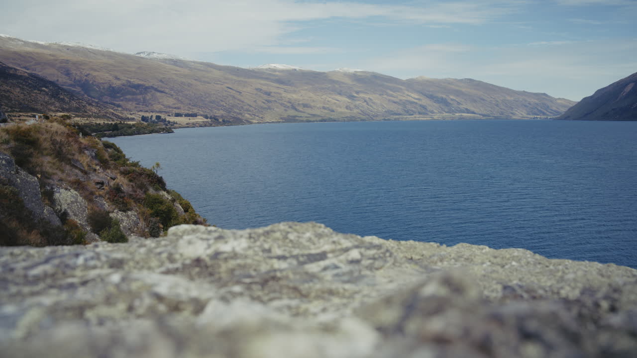 Beautiful Lake View with Mountains