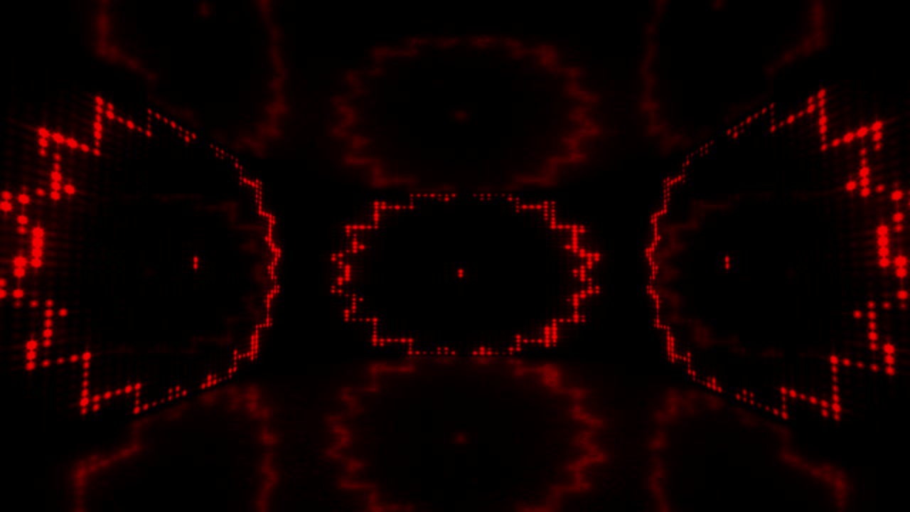 dicko stage led light dance - 4k stock video - loop