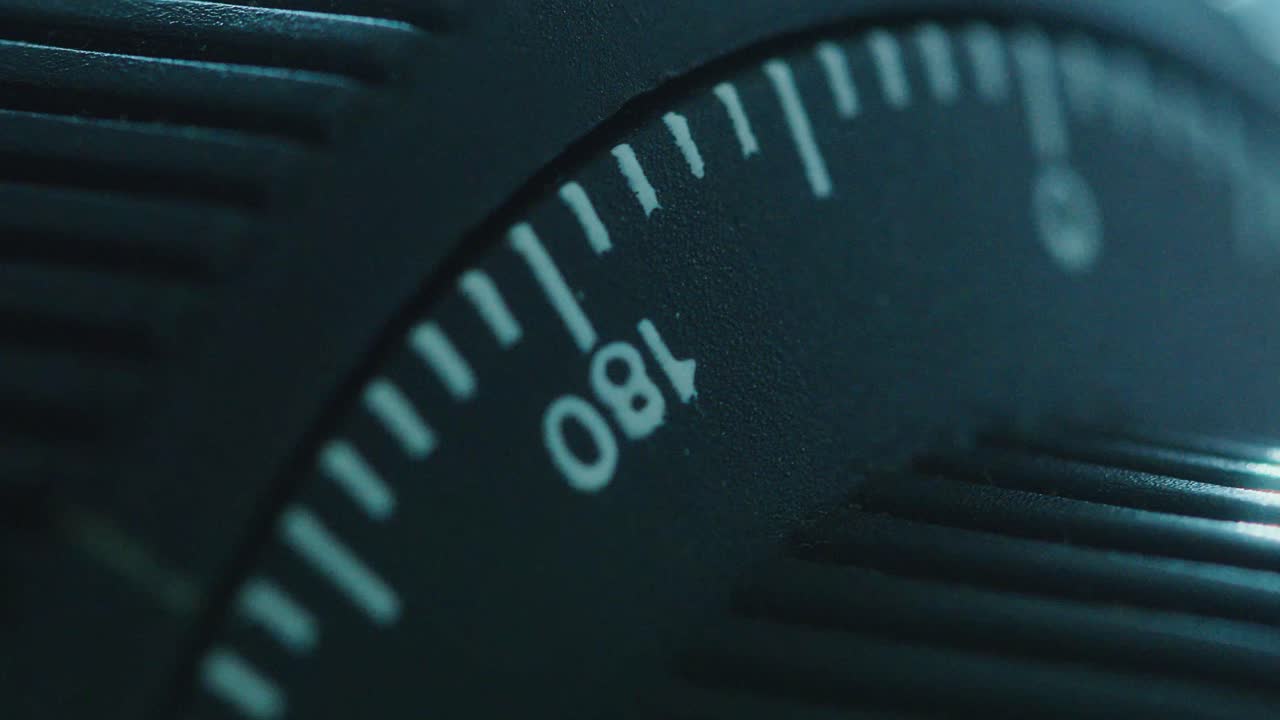 Macro View of Focus Knob of Laboratory Microscope