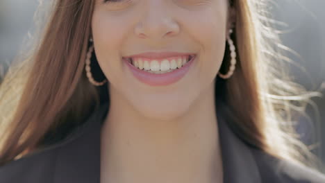 Cropped-shot-of-happy-young-woman-laughing