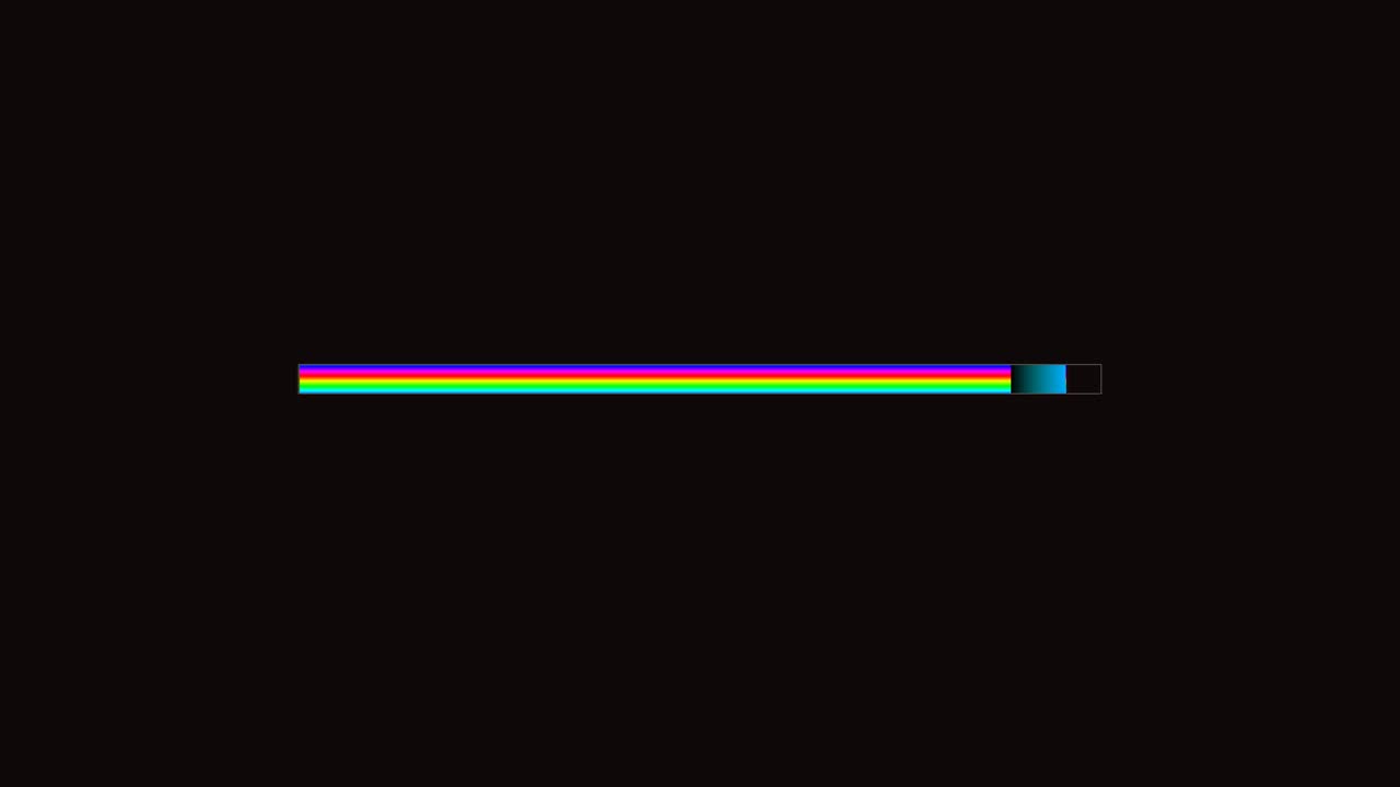 A progress bar and loading bar designed for video content creators with vibrant colors and smooth lines. This design enhances the viewing experience with clear visuals during loading