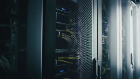 Server Rack Close Up