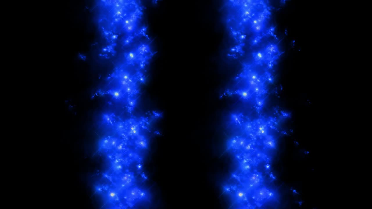 스파크 컬러 입자 애니메이션 모션 그래픽