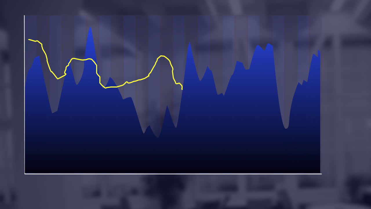 animación del diagrama sobre la oficina vacía