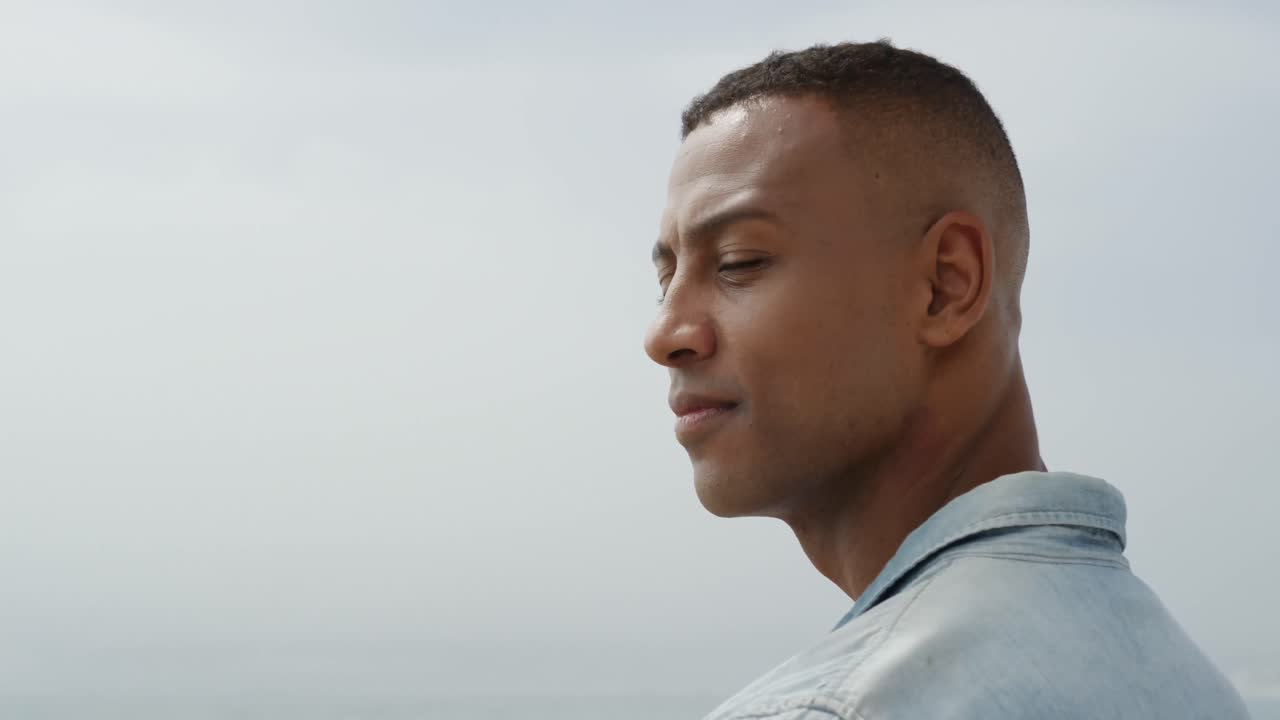 Couple enjoying free time by the sea
