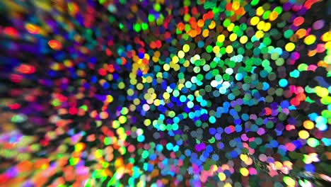 colorful bokeh animation