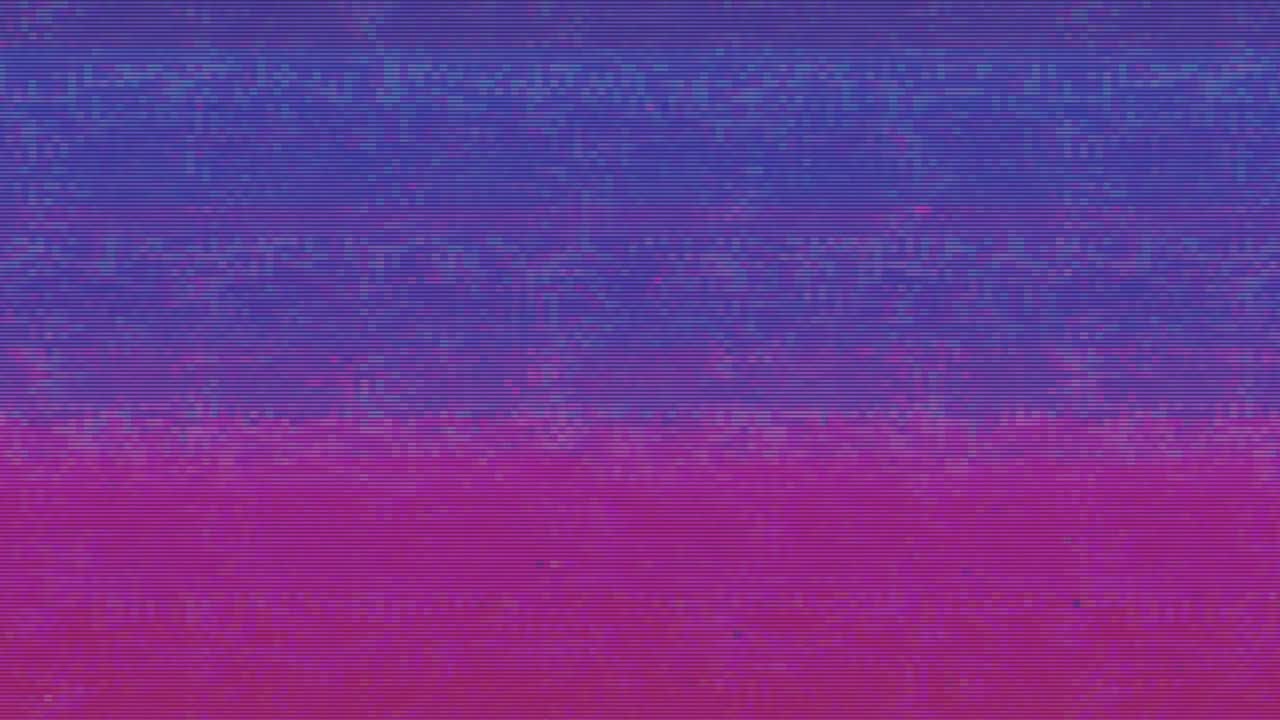 Unique Design Abstract Digital Animation Pixel Noise Glitch Error Video Damage