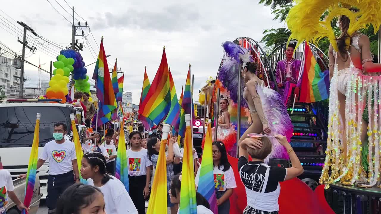 태국에서 lgbti 자부심 퍼레이드