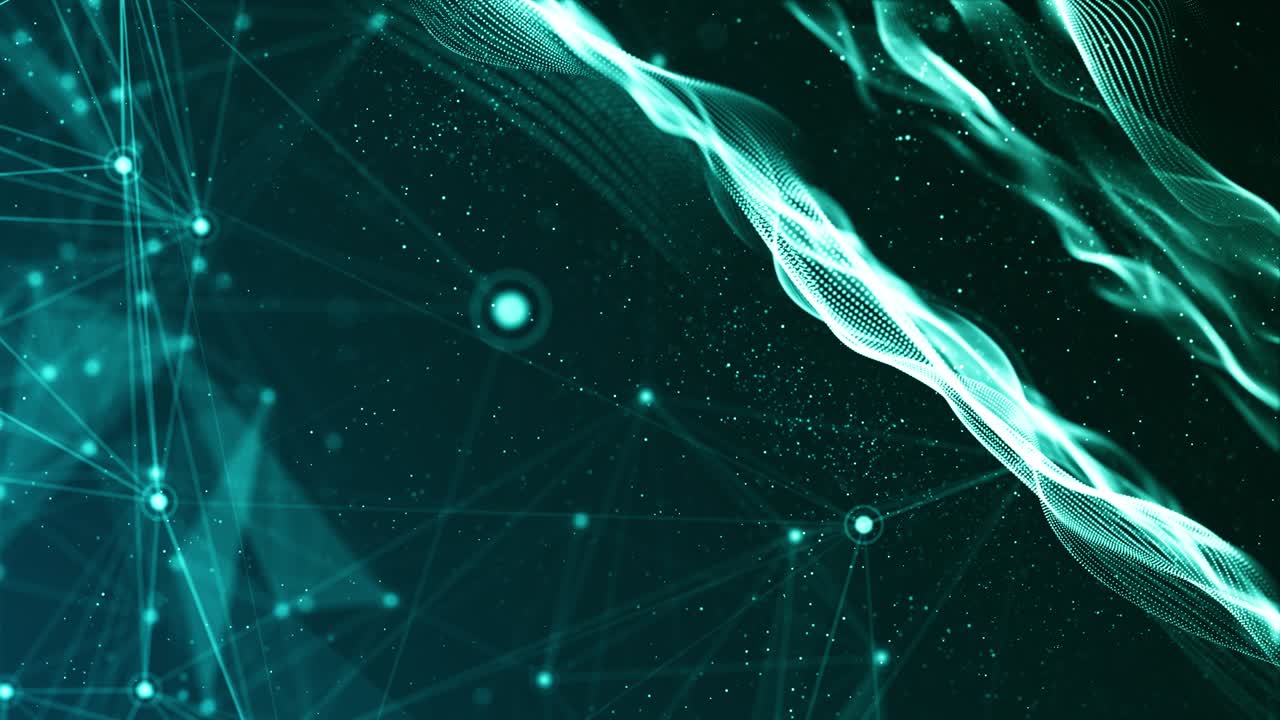 red 4k y fondo blando (en bucle)