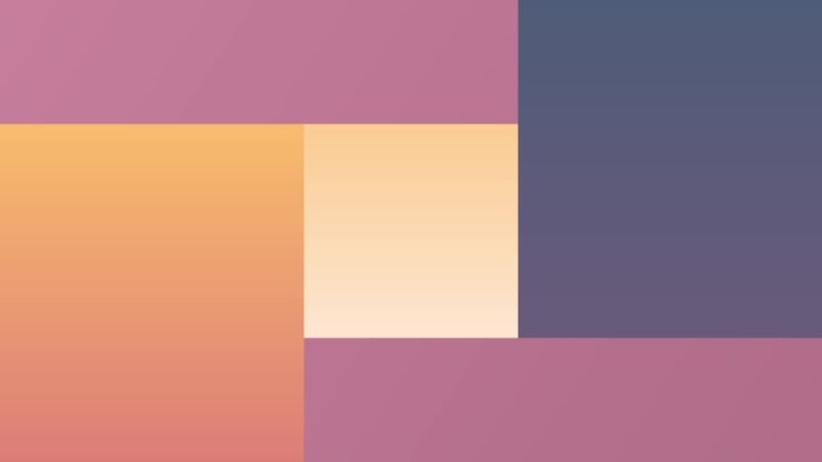 4k Abstract Geometric Pattern Artwork. Retro colors and white background -loop