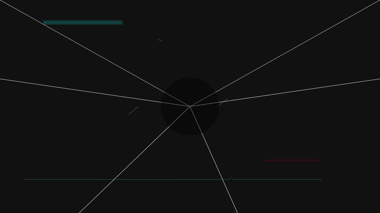 Abstract Geometric Motion Graphic with Pulsing Center