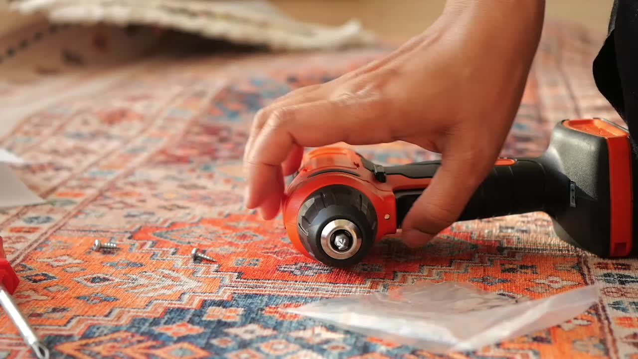 Using a Drill on Carpet