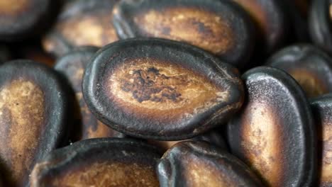 sun flower seeds in a bowl on table ,