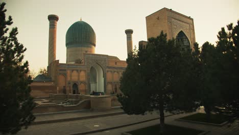 samarcanda, mausoleo de amir temur uzbekistán construido en 1404, video 41 de 46