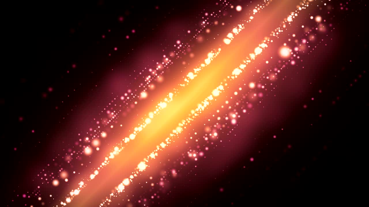 황금빛 반이는 깊이의 불빛