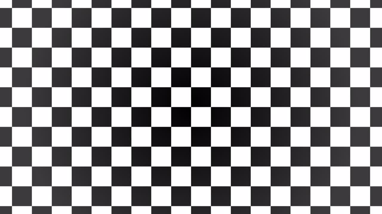 Simple Check Background Animation Monochrome