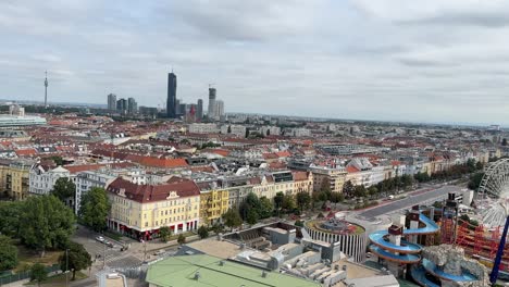 Wiener-Altstadt,-Stadtzentrum-In-Österreich-Von-Oben,-Gefilmt-In-4K