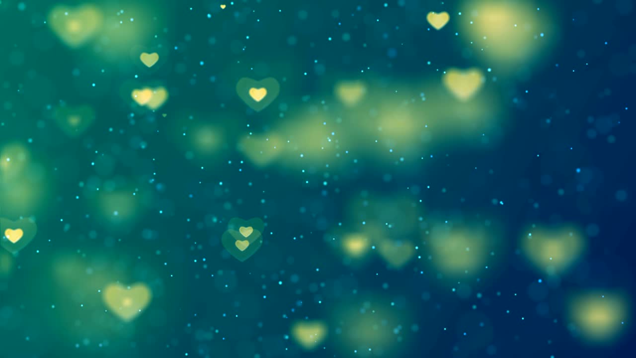 4k corazón suave fondo colorido (loopable) - video de stock
