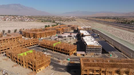 nuevos edificios en construcción
