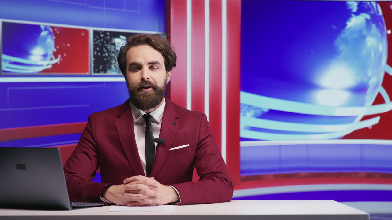 뉴스  ⁇ 커가 최신 사건을 생방송으로 논의합니다.