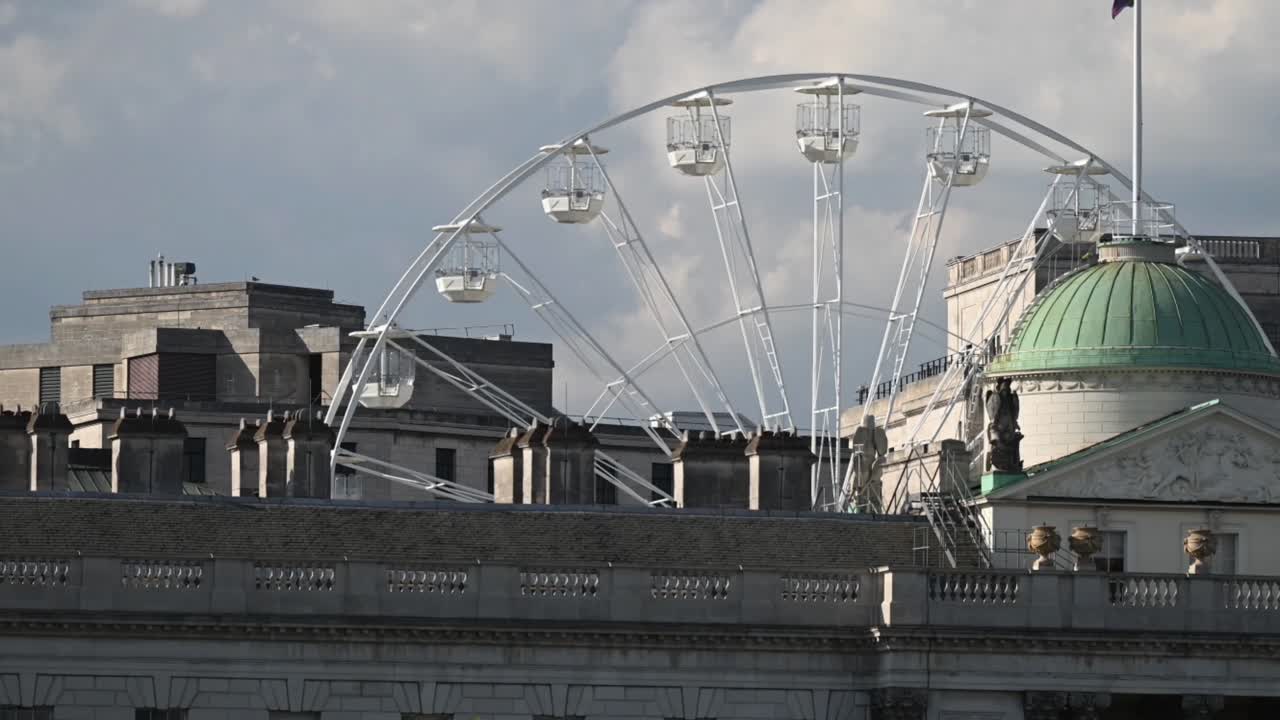This Bright Land Festival Wheel within Somerset House, London, United Kingdom