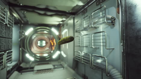 marinated-pickled-cucumber-floating-in-internation-space-station