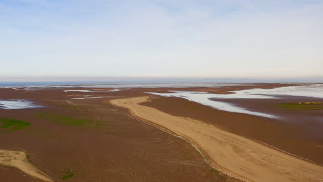 a wet land zone, near de andes mountain range an highway road in south of chile, these place is call rucahue, is a reserve of the ecosystem, where live different kind of bird and eat seafood.
