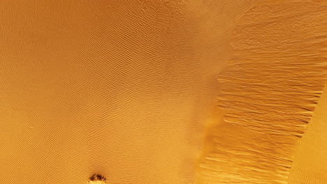 vibrant sandy textures captured from above in gran canaria, spain