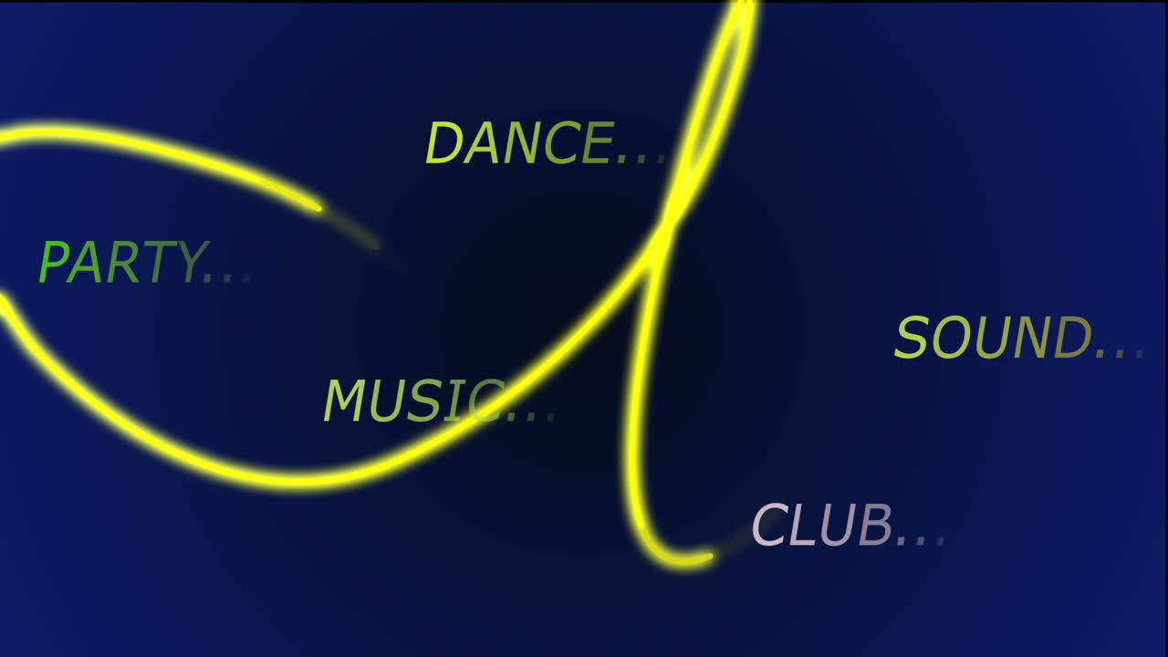 Neonwerbung. Neonwerbung, Animation