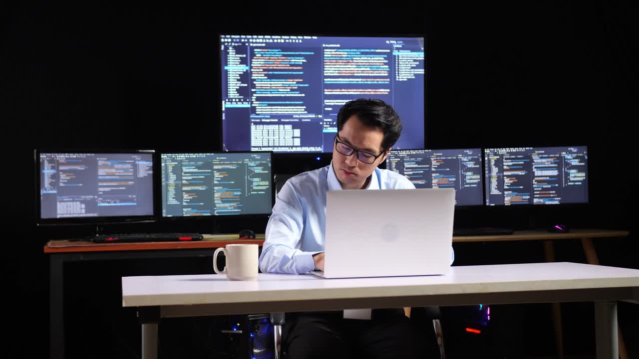 programador estresado por el código