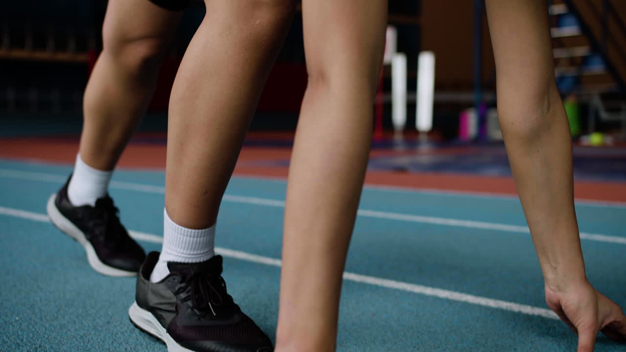 el calentamiento del atleta