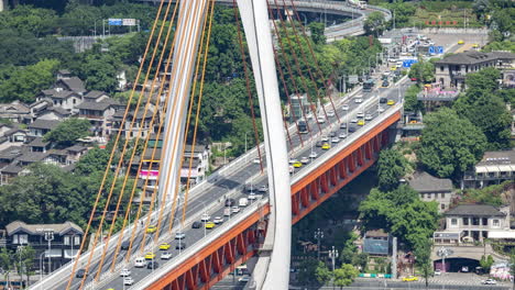 timelapse of the amazing chongqing city skyline from a high vantage point