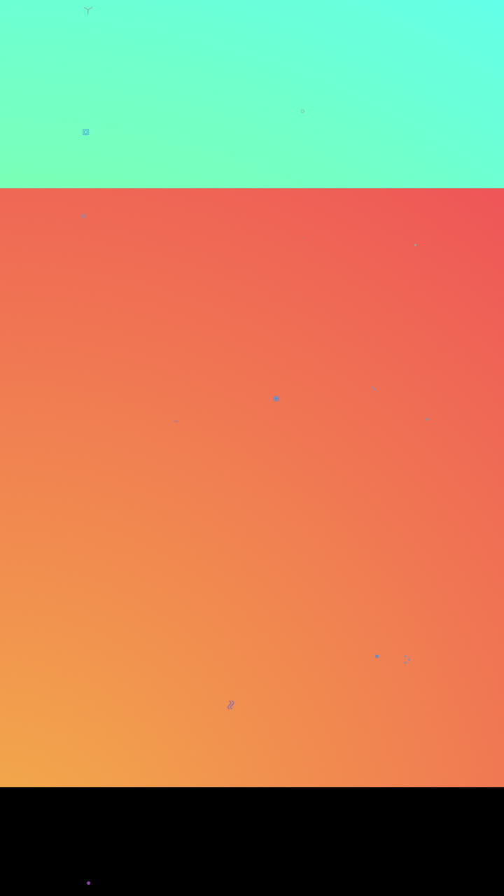 Abstract Gradient Background with Floating Geometric Shapes