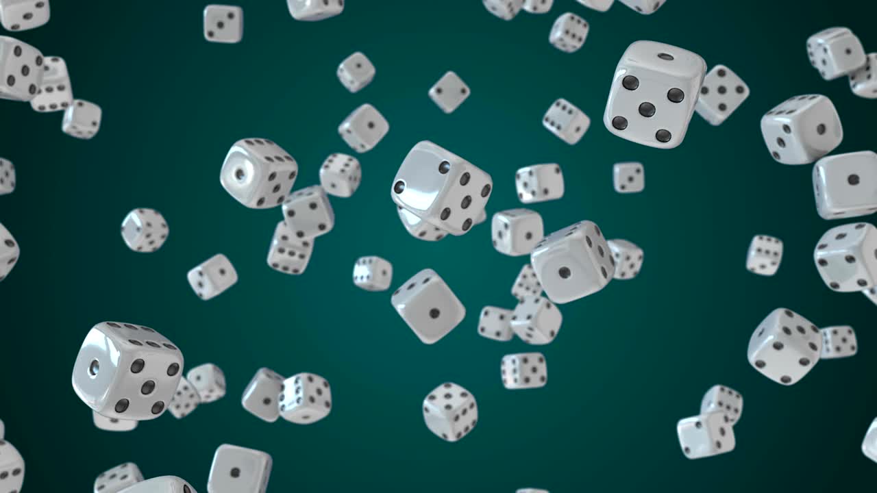 bucle de caída de dados sin costuras