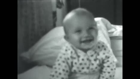 distressed baby captured in a powerful black and white video. circa ussr 1980s: a striking black and white video of a crying baby, evoking emotion and capturing a snapshot of the human experience.