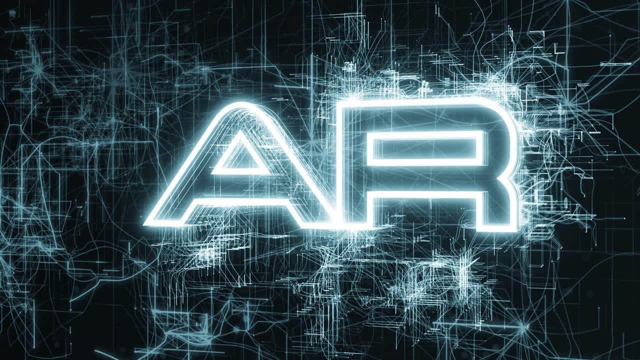 AR: Augmented Reality Technology Concept