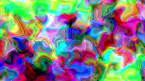 abstract colorful psychedelic swirl seamless loop motion background