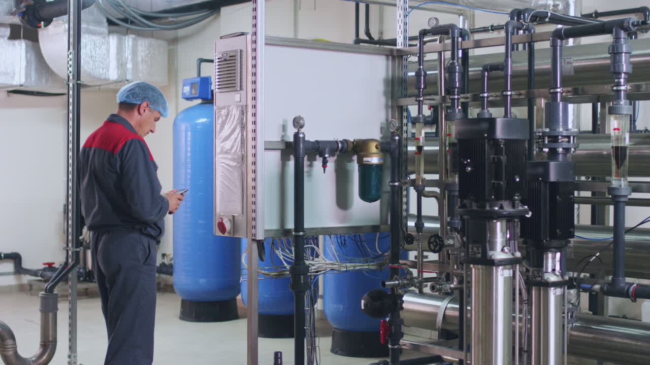 equipo de ingeniería de control de trabajadores de fábrica. equipo de fábrica de industria